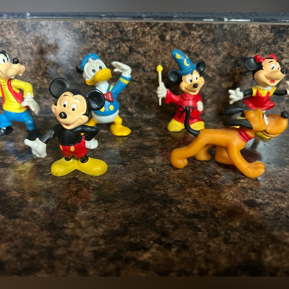 Vintage Disney character Figure Lot